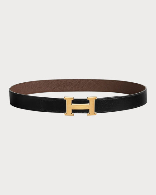 HERMES H Belt Buckle & Reversible Leather Strap | 爱马仕 双面皮带 (32MM/ 多色金扣) - LONDONKELLY 英国名牌代购