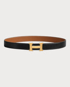HERMES H Belt Buckle & Reversible Leather Strap | 爱马仕 双面皮带 (32MM/ 多色金扣) - LONDONKELLY 英国名牌代购