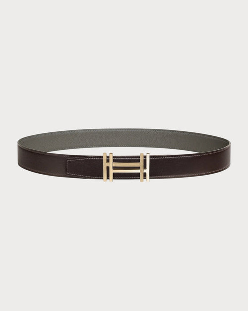 HERMES Men's H Au Carre Belt Buckle & Reversible Leather Strap | 爱马仕 男仕双面皮带 (32MM/ 多色) - LONDONKELLY 英国名牌代购