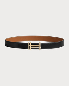 HERMES Men's H Au Carre Belt Buckle & Reversible Leather Strap | 爱马仕 男仕双面皮带 (32MM/ 多色) - LONDONKELLY 英国名牌代购