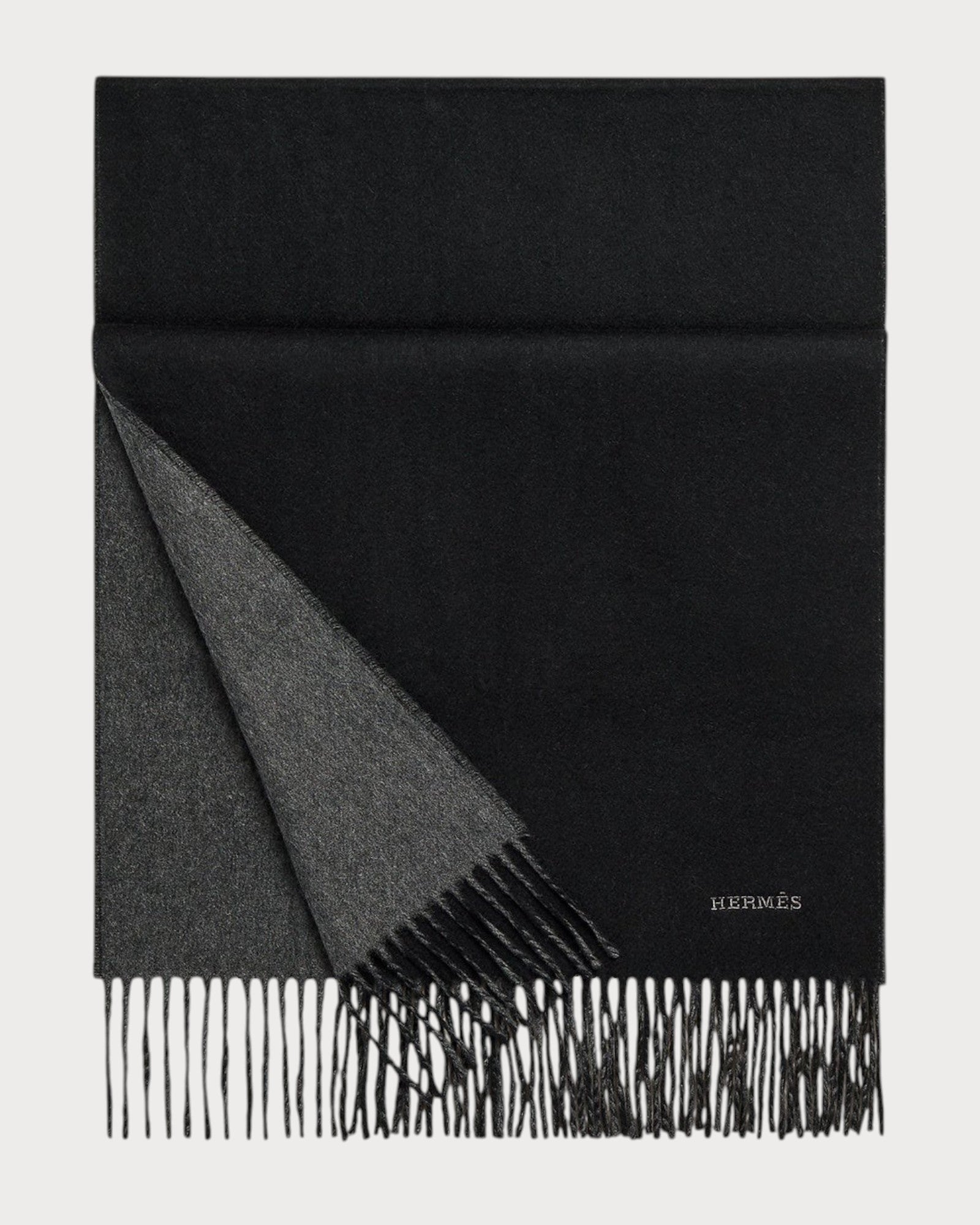 HERMES Men's Recto-Verso Muffler Cashmere(Many) | LONDONKELLY