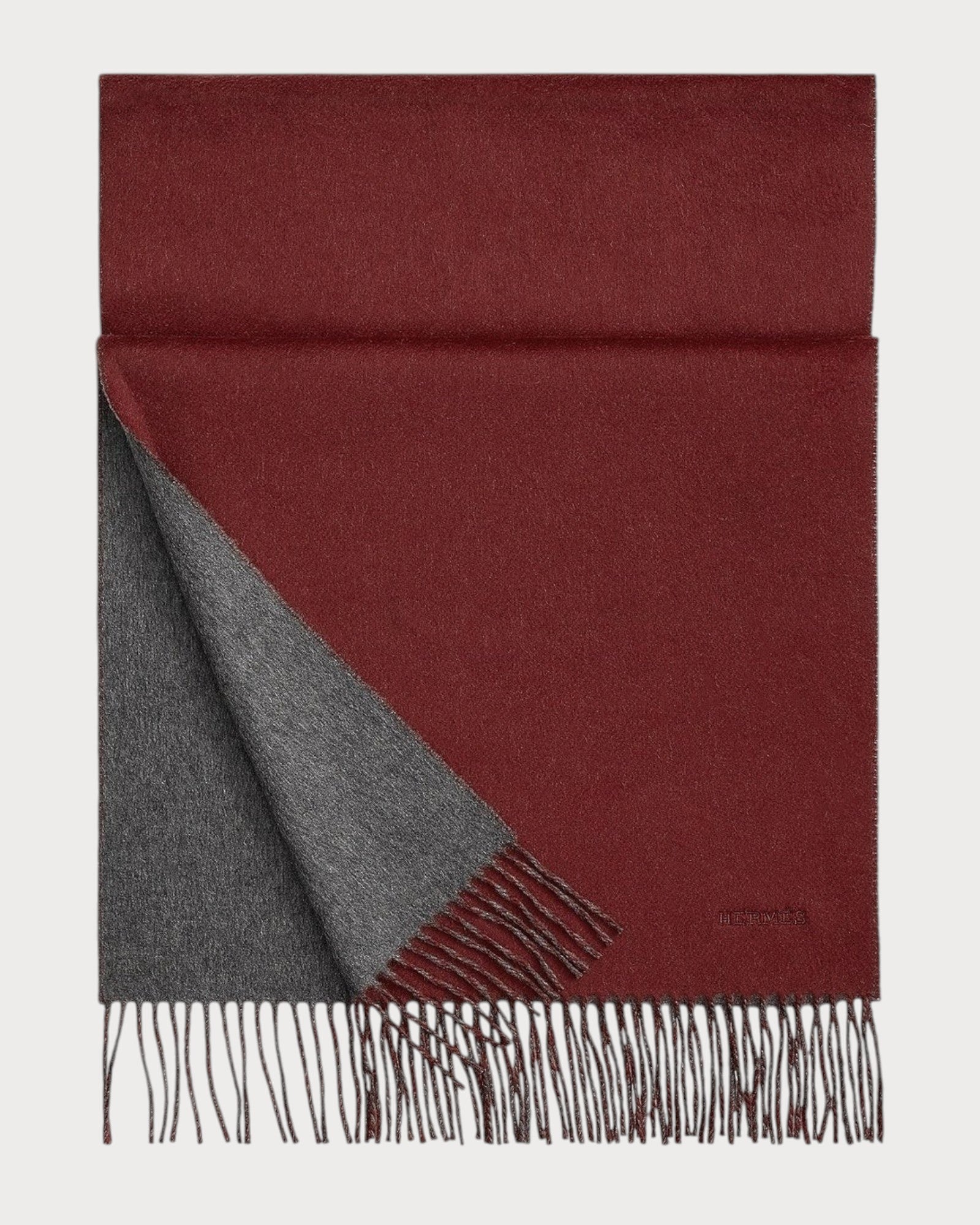 エルメス HERMES レクトヴェルソ RECTO VERSO H393800T MUFFLER HERMES Men's Recto-Verso Muffler Cashmere(Many) | LONDONKELLY