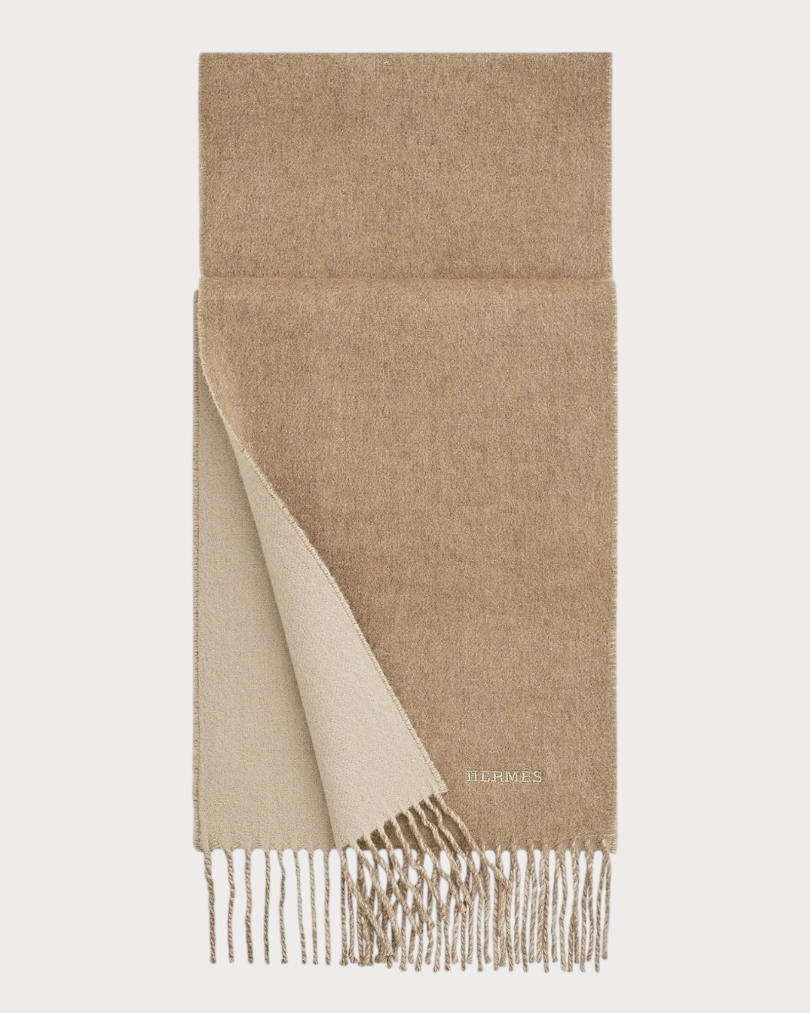 HERMES Men's Recto-Verso Muffler Cashmere(Many) | LONDONKELLY
