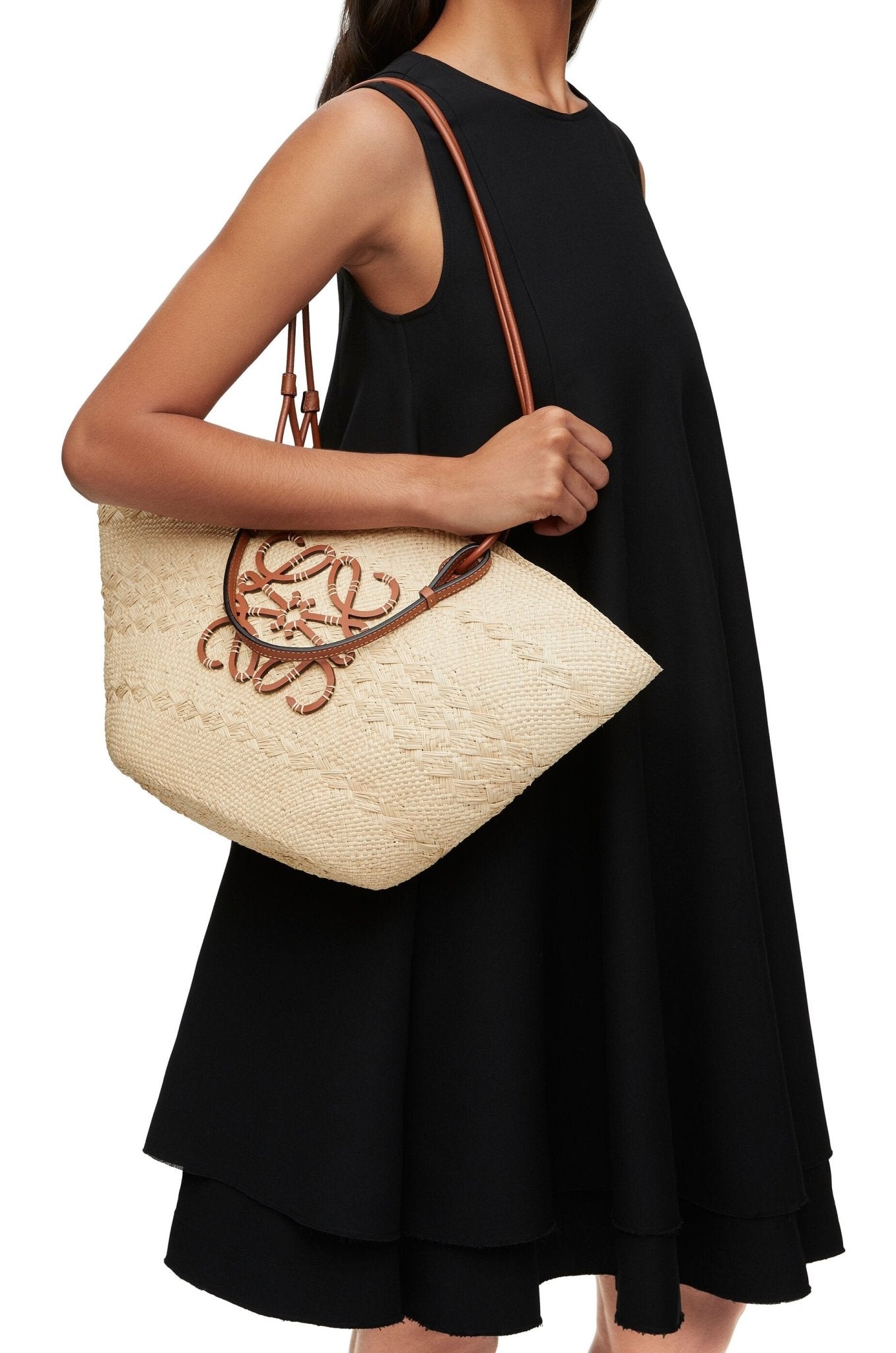 LOEWE Anagram Basket Bag Tan Natural(Brown) | LONDONKELLY