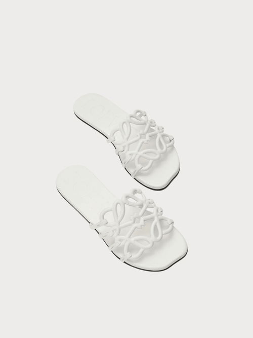 LOEWE Petal Anagram Slide Calfskin(4 Colors) - LONDONKELLY 英國名牌代購