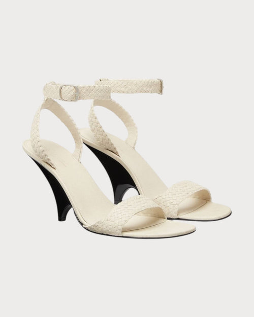 LORO PIANA Eva Sandal | 诺悠翩雅 凉鞋 (白色) - LONDONKELLY 英国名牌代购