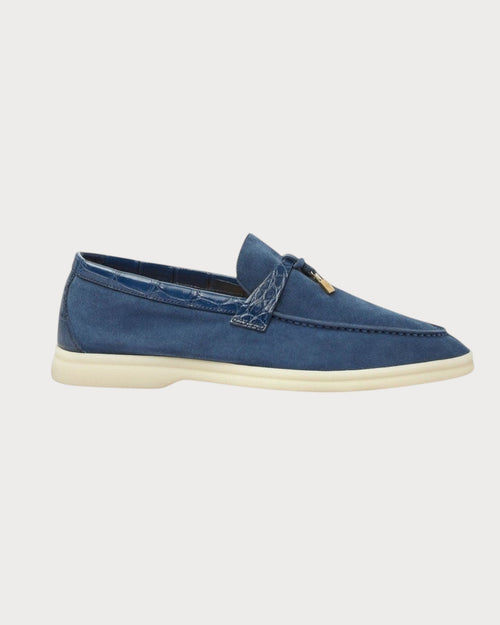 LORO PIANA Summer Charms Walk Loafer | 诺悠翩雅 乐福鞋 (蓝色) - LONDONKELLY 英国名牌代购