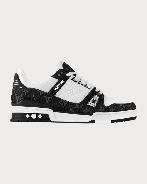LOUIS VUITTON 1A9JGF Men's LV Trainers Monogram Denim Black | 路易威登 男仕波鞋 (黑色) - LONDONKELLY 英国名牌代购