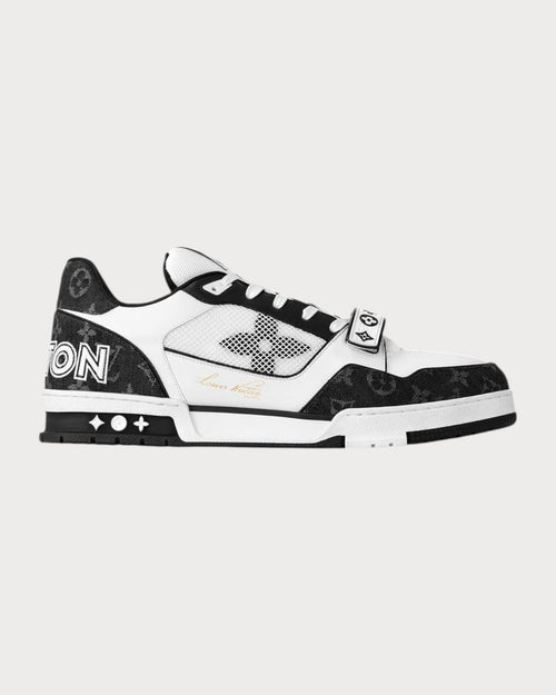 LOUIS VUITTON 1ABODA Men's LV Trainers Black | 路易威登 男仕波鞋 (黑白色) - LONDONKELLY 英国名牌代购