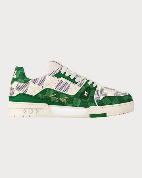 LOUIS VUITTON 1AC58L Men's LV Trainers Green | 路易威登 男仕波鞋 (绿色) - LONDONKELLY 英国名牌代购