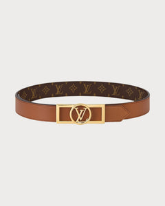 LOUIS VUITTON M0203U Dauphine 25MM Reversible Belt | Louis Vuitton Reversible Belt (Multicolor) 