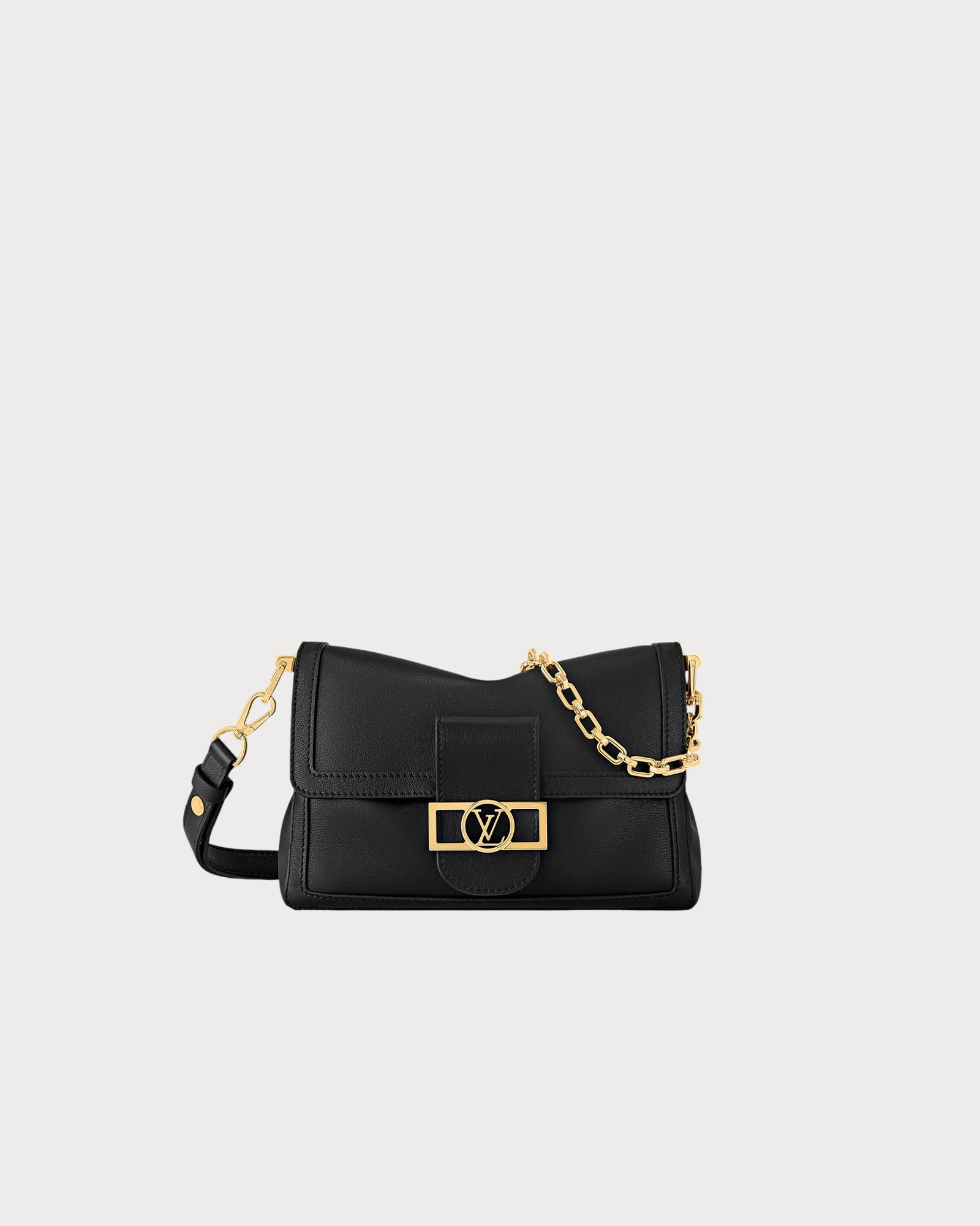LOUIS VUITTON M25209 Dauphine Soft Bag Calfskin(MM/3 Colors