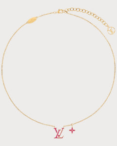 LOUIS VUITTON M01215 LV Iconic Enamel Necklace | 路易威登 颈链 (多色) - LONDONKELLY 英国名牌代购
