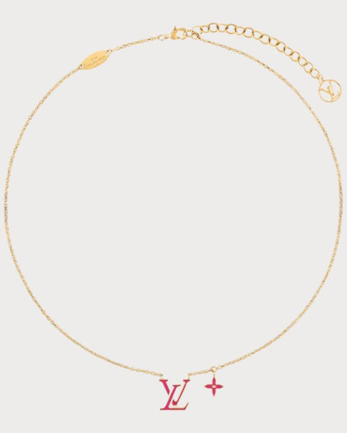 LOUIS VUITTON M01215 LV Iconic Enamel Necklace | 路易威登 颈链 (多色) - LONDONKELLY 英国名牌代购