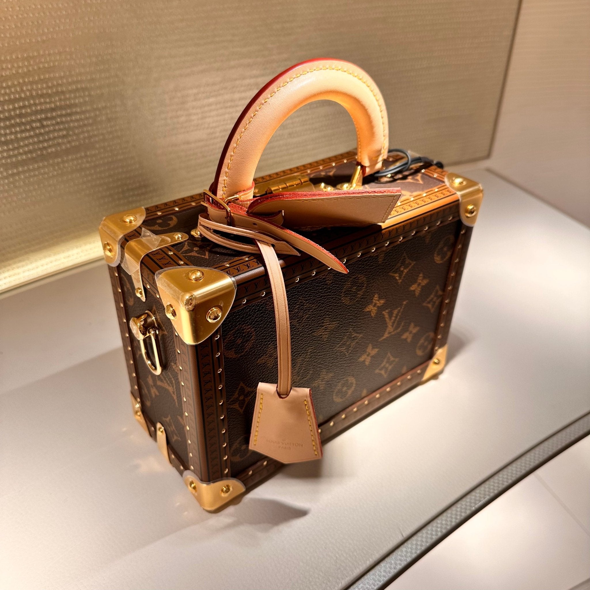 LOUIS VUITTON M20468 Valise Monogram Canvas(Petite/Brown
