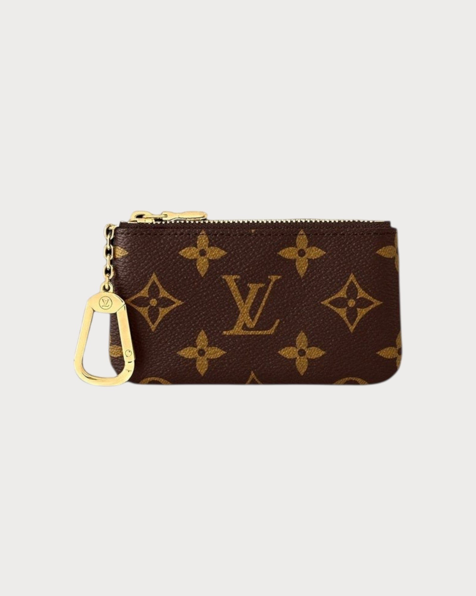 LOUIS VUITTON M62650 Key Pouch Monogram Coated Canvas(2 Colors