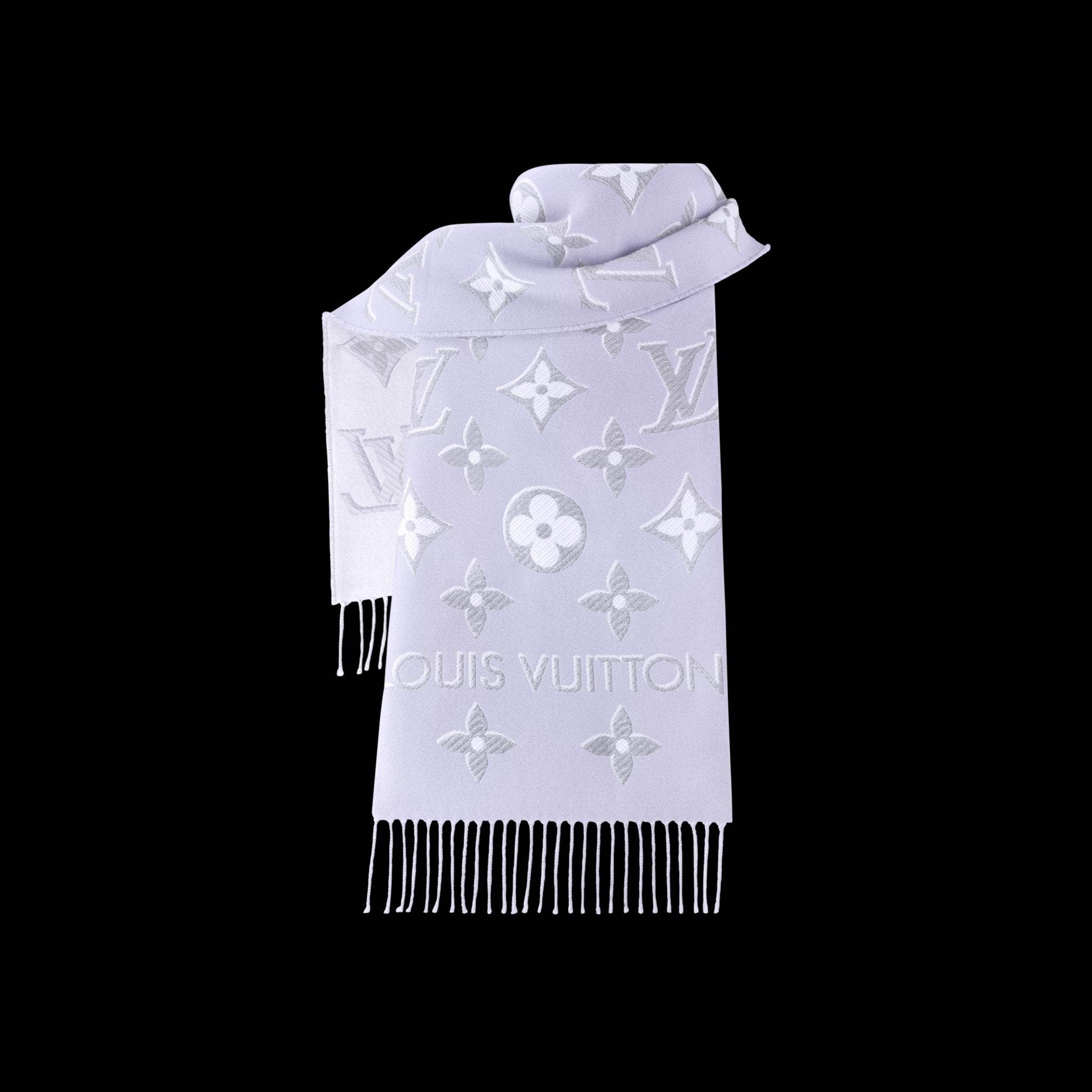 ルイヴィトン LV エセンシャル シャインM78159 マフラー ウール グレー LOUIS VUITTON M78159 Essential Shine Scarf Wool(3 Colors