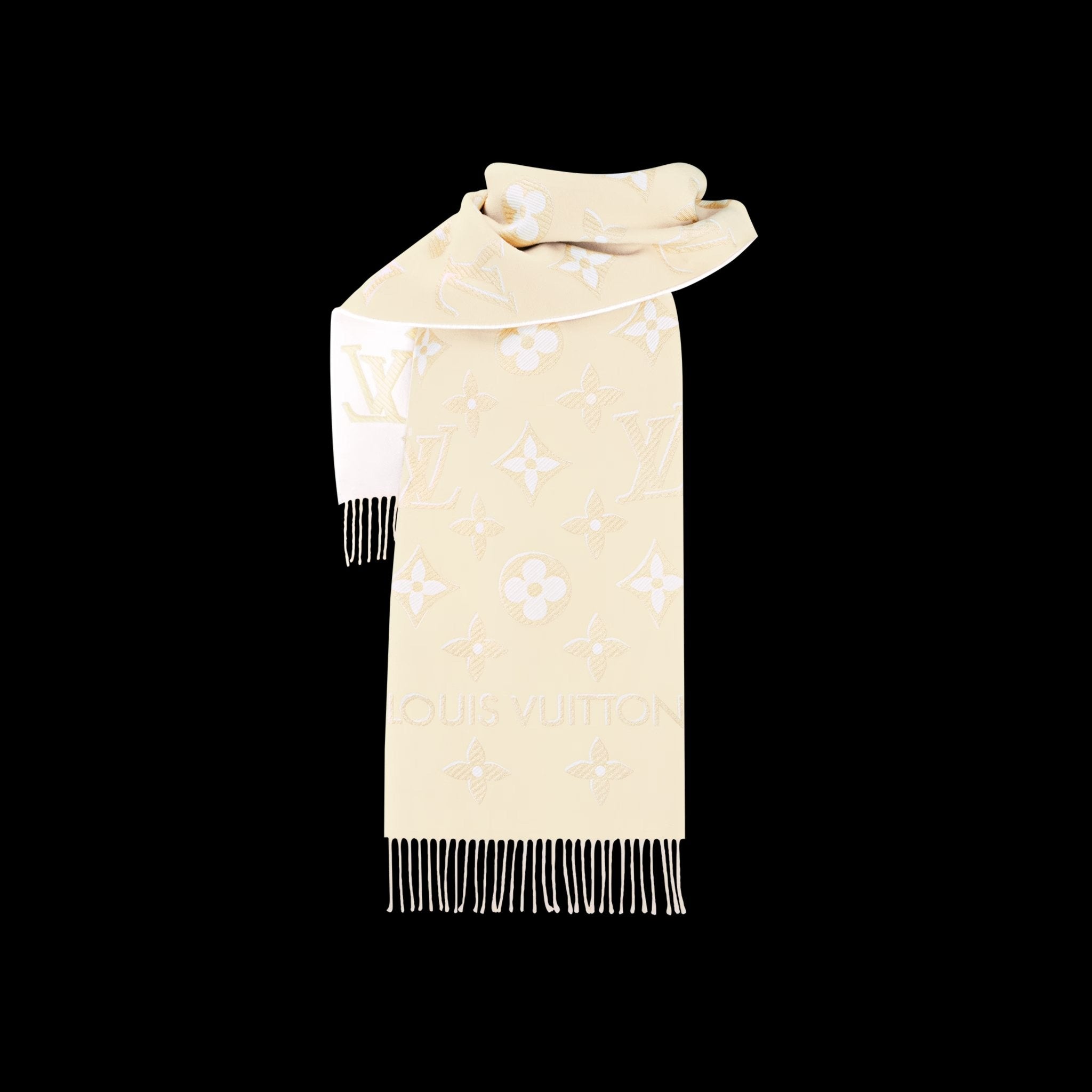 ルイヴィトン LV エセンシャル シャインM78159 マフラー ウール グレー LOUIS VUITTON M78159 Essential Shine Scarf Wool(3 Colors