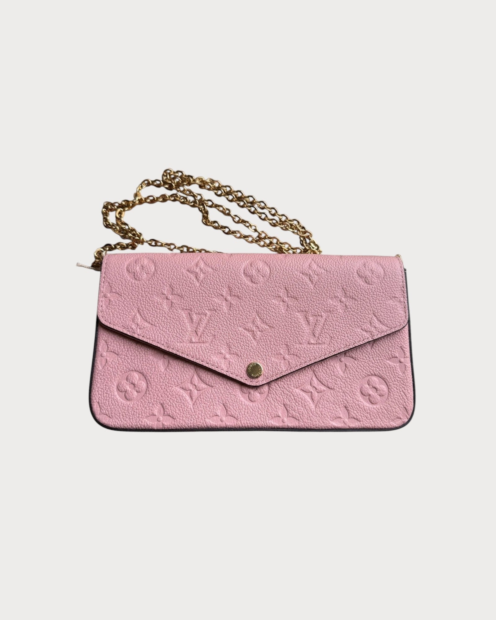 LOUIS VUITTON M82608 Pochette Félicie Bag Leather(4 Colors