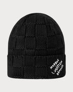 LOUIS VUITTON M92739 Damier Snug Beanie | 路易威登 男仕冷帽 (黑色) - LONDONKELLY 英国名牌代购