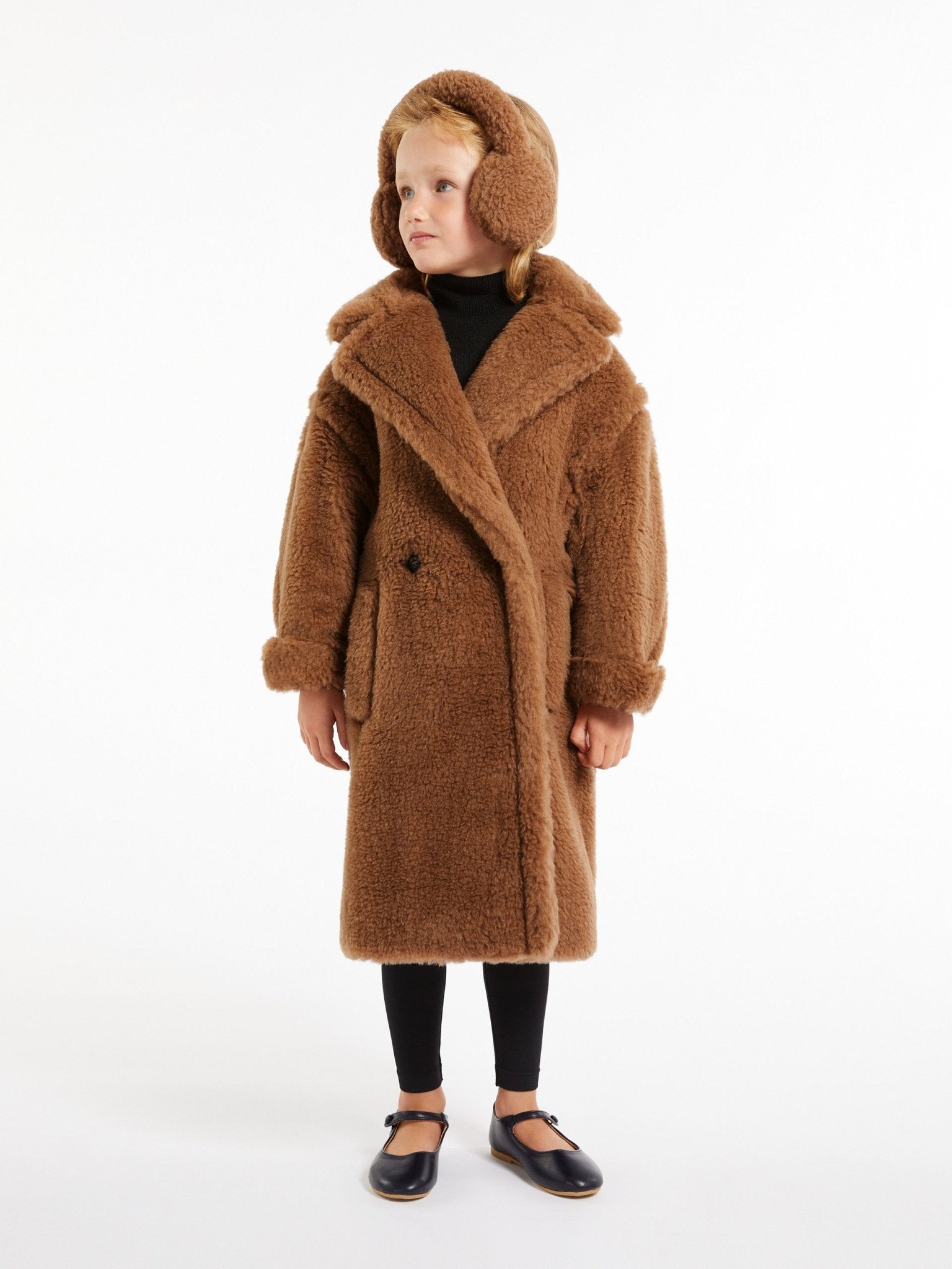 MAX MARA Kid's Teddy Bear Icon Coat Wool(Mini/2 Colors