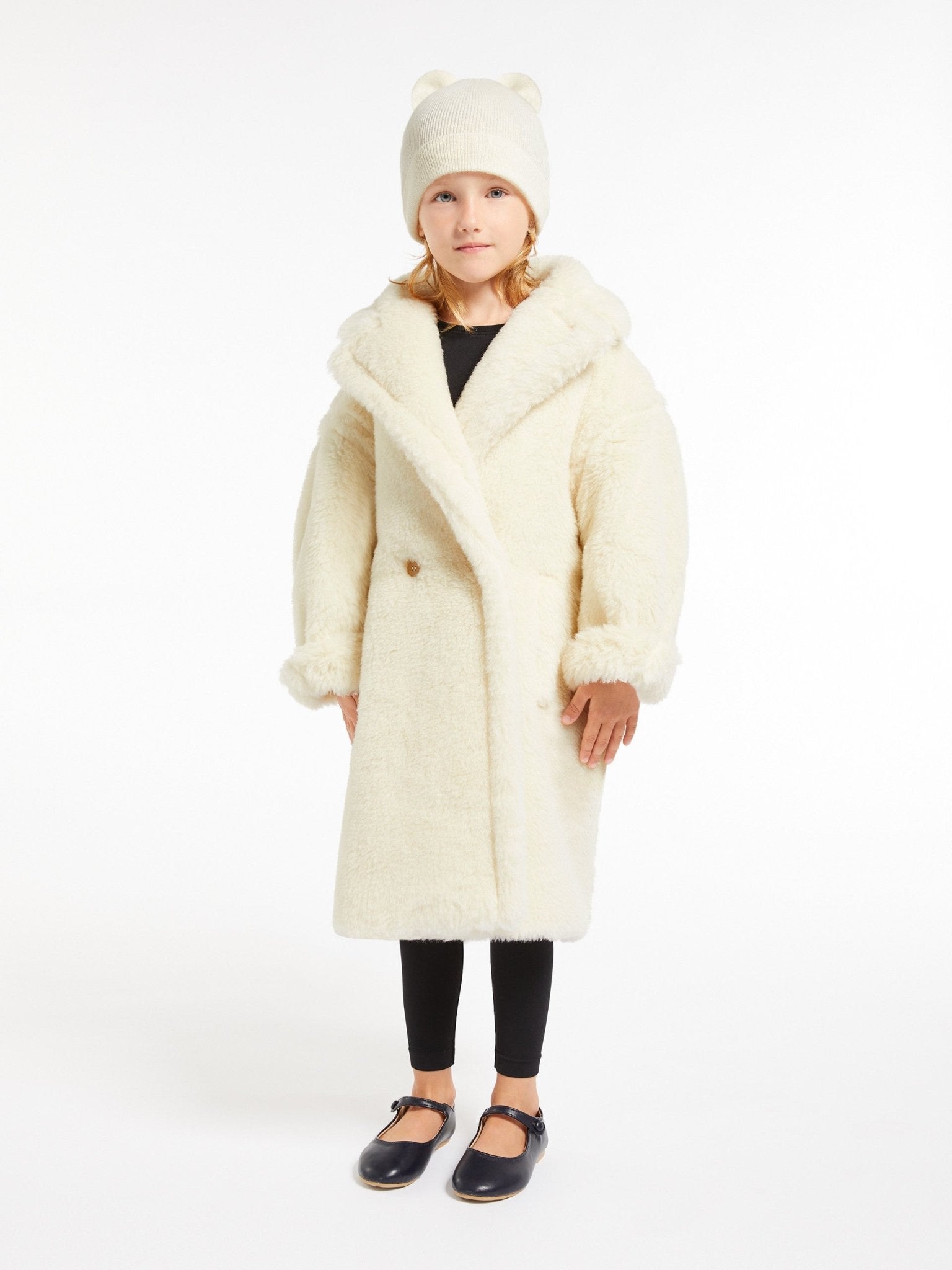 MAX MARA Kid's Teddy Bear Icon Coat Wool(Mini/2 Colors