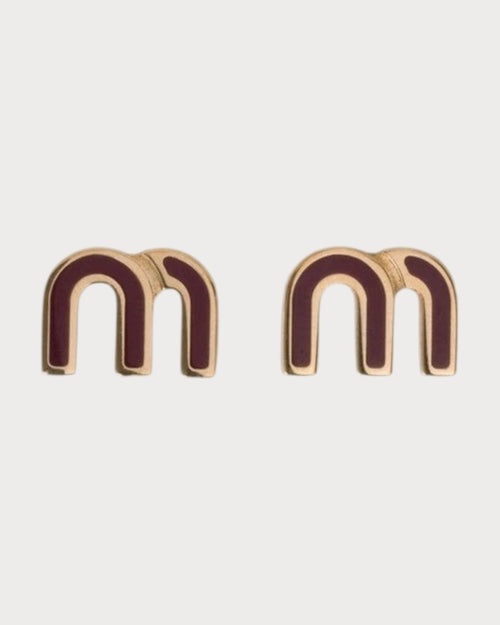 MIU MIU Enameled Metal Earrings | 缪缪 耳环 (多色) - LONDONKELLY 英国名牌代购
