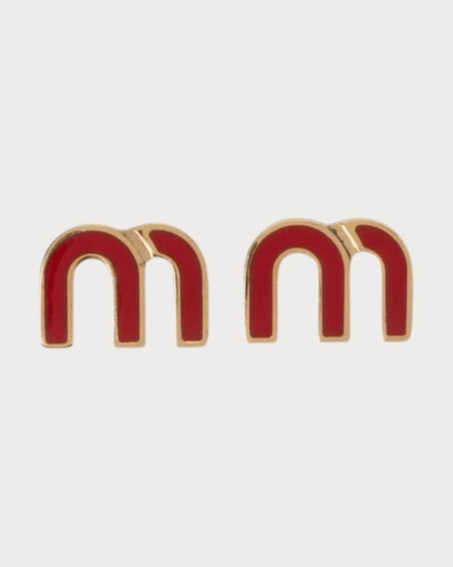 MIU MIU Enameled Metal Earrings | 缪缪 耳环 (多色) - LONDONKELLY 英国名牌代购