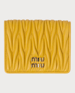 MIU MIU Matelasse Nappa Leather Wallet | 繆繆 銀包 (多色) - LONDONKELLY 英國名牌代購
