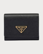 PRADA 1MH042 Small Saffiano Leather Wallet | 普拉达 银包 (黑色) - LONDONKELLY 英国名牌代购