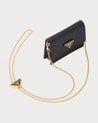 PRADA 1MR034 Card Holder with Chain Shoulder Strap | 普拉达 银包连链带 (多色) - LONDONKELLY 英国名牌代购