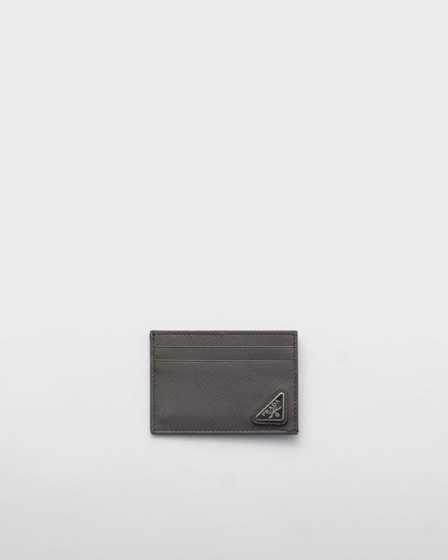 PRADA 2MC047 Men's Saffiano Leather Money Clip Card Holder | 普拉達 男仕卡套 (多色) - LONDONKELLY 英國名牌代購
