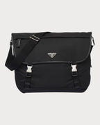PRADA 2VD052 Men's Re - Nylon and Saffiano Shoulder Bag Black | 普拉达 男仕手袋 (黑色) - LONDONKELLY 英国名牌代购