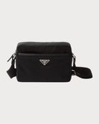 PRADA 2VH048 Men's Re - Nylon and Saffiano Shoulder Bag | 普拉达 男仕手袋 (黑色) - LONDONKELLY 英国名牌代购