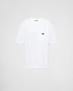 PRADA Women's White Jersey T-Shirt | 普拉達 女裝上衣 (白色) - LondonKelly 英國名牌代購