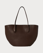 THE ROW Alger Tote Bag Calfskin(Dark Brown) - LONDONKELLY 英國名牌代購