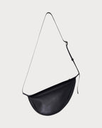 THE ROW Small Slouchy Banana Bag in Leather | 手袋 (黑色) - LONDONKELLY 英国名牌代购