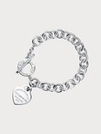 TIFFANY & CO. Return to Tiffany Heart Tag Toggle Bracelet(Silver) - LONDONKELLY 英國名牌代購