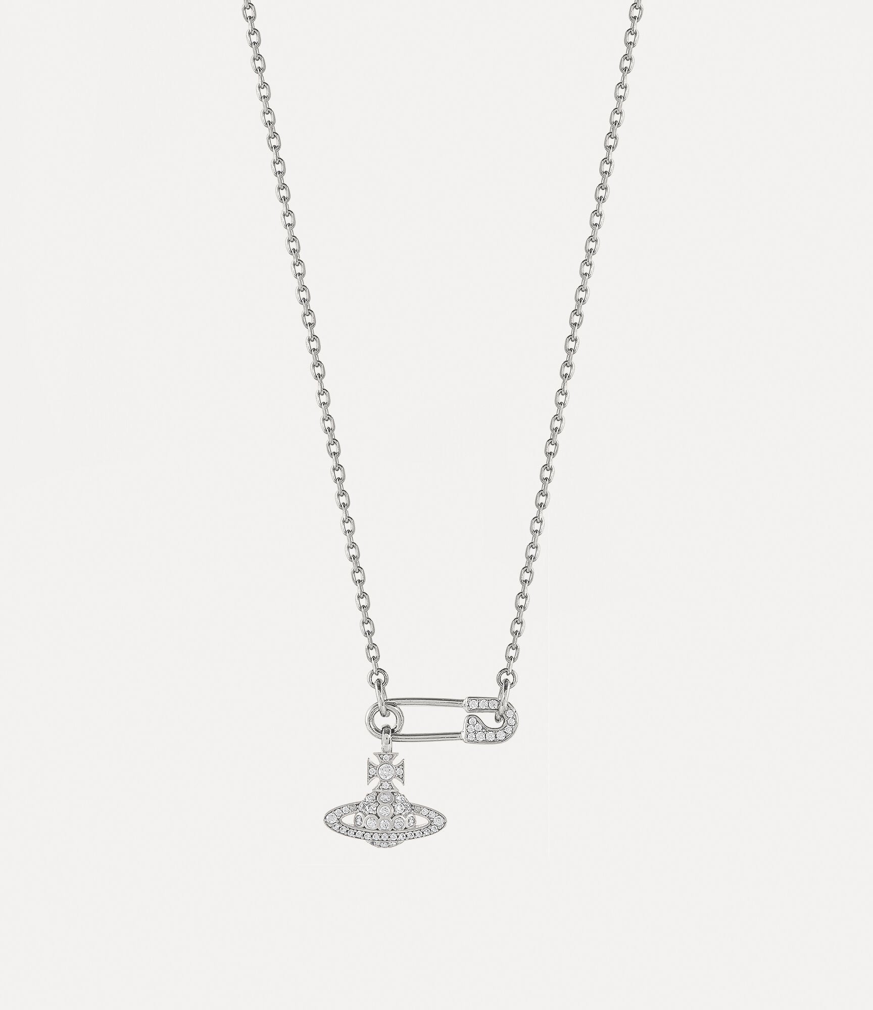 VIVIENNE WESTWOOD Lucrece Pendant Necklace Brass(2 Colors