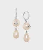 VIVIENNE WESTWOOD Martha Faux Pearl - Embellished Drop Earrings | 西太后 珍珠耳环 (银色) - LONDONKELLY 英国名牌代购