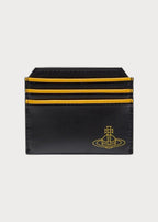 VIVIENNE WESTWOOD Men's Orb Faux Leather Card Holder | 西太后 男仕卡套 (黑色) - LONDONKELLY 英國名牌代購