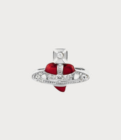 VIVIENNE WESTWOOD New Diamante Heart Ring | 西太后 戒指 (多色) - LONDONKELLY 英国名牌代购