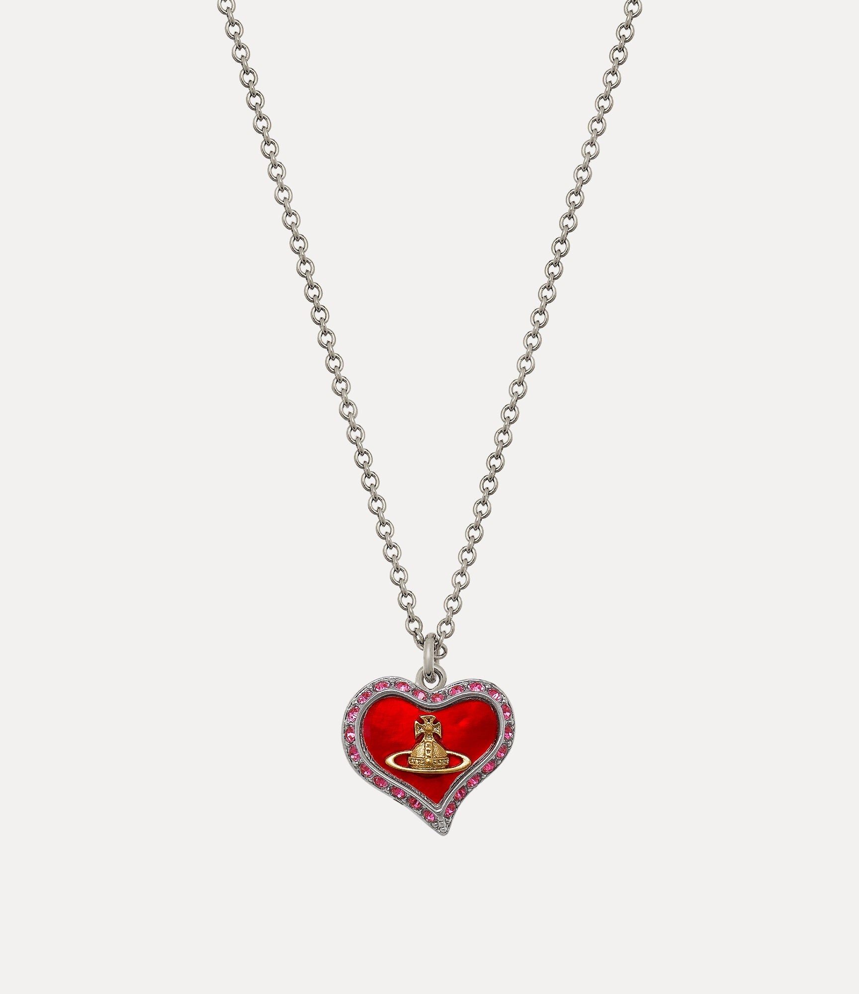 VIVIENNE WESTWOOD Petra Pendant Necklace Brass(3 Colors