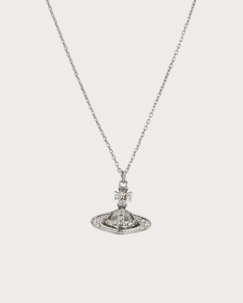 VIVIENNE WESTWOOD Pina Small Bas Relief Pendant Silver | 西太后 颈链 (银色) - LONDONKELLY 英国名牌代购