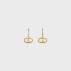 CELINE Triomphe Mobile Earrings | 賽琳 耳環 (金色)