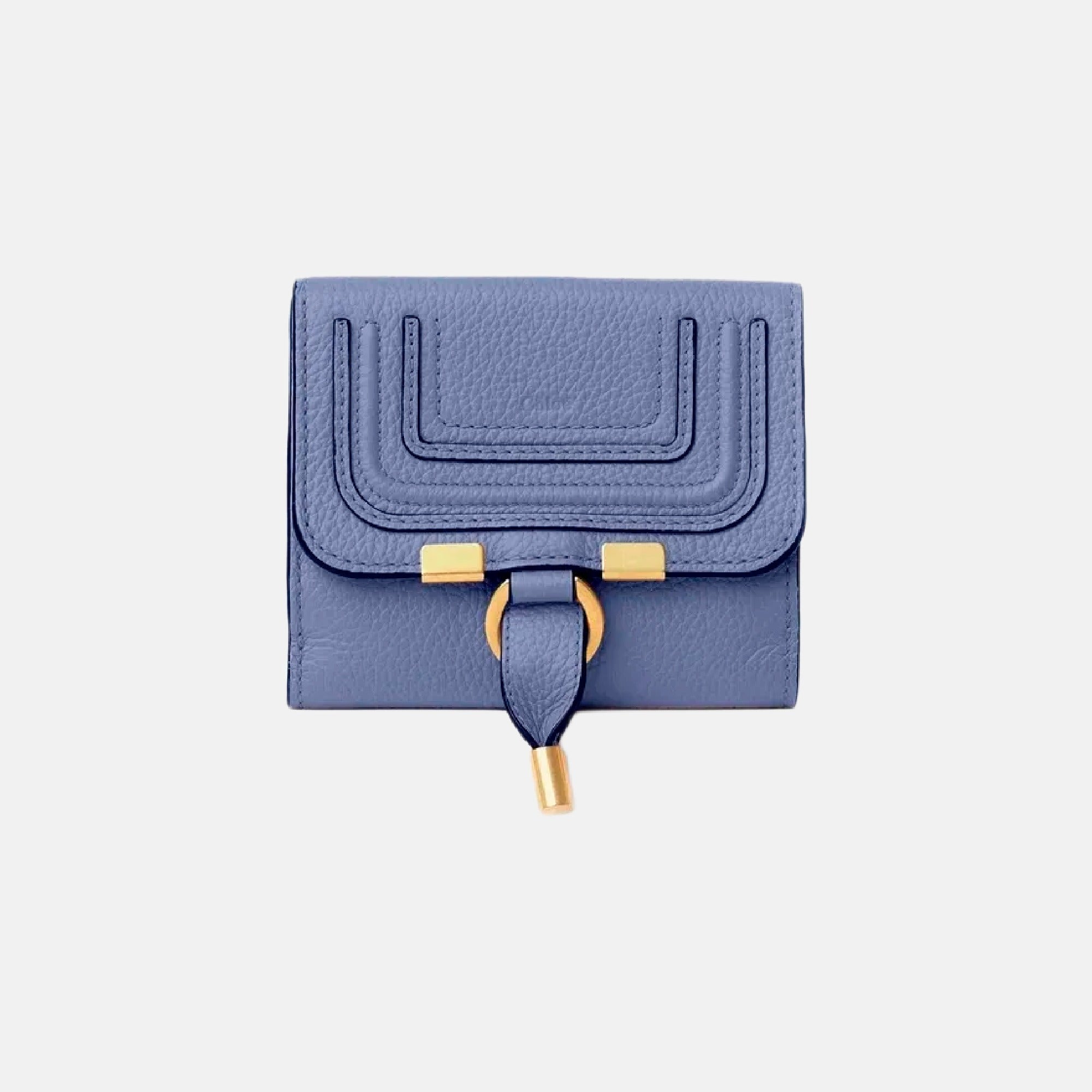 CHLOE Marcie Square Wallet Grained Calfskin(Many) | LONDONKELLY