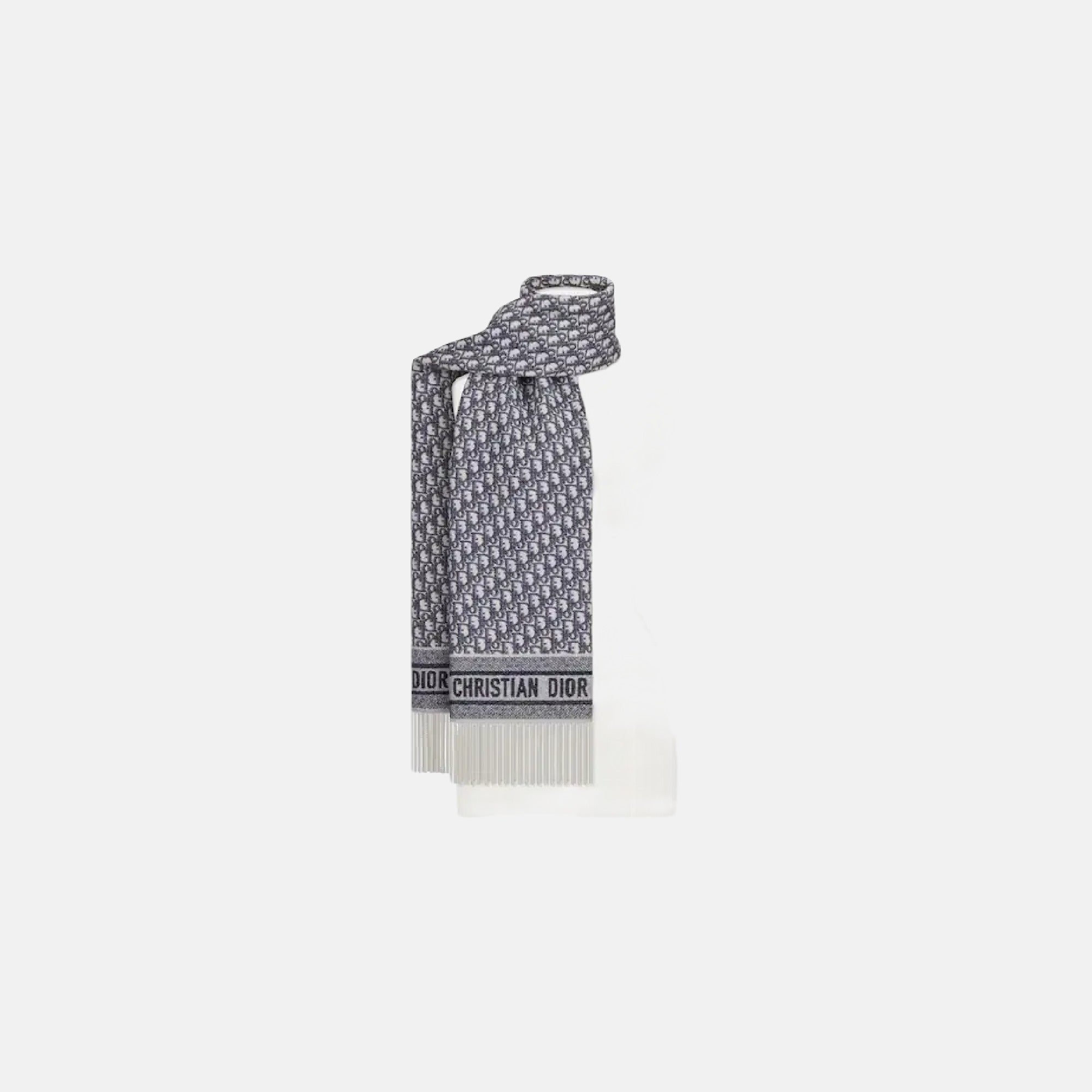 CHRISTIAN DIOR Oblique Scarf Cashmere(Many) | LONDONKELLY