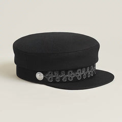 HERMES Cabourg en Finesse Cap | 愛馬仕 帽 (Black)
