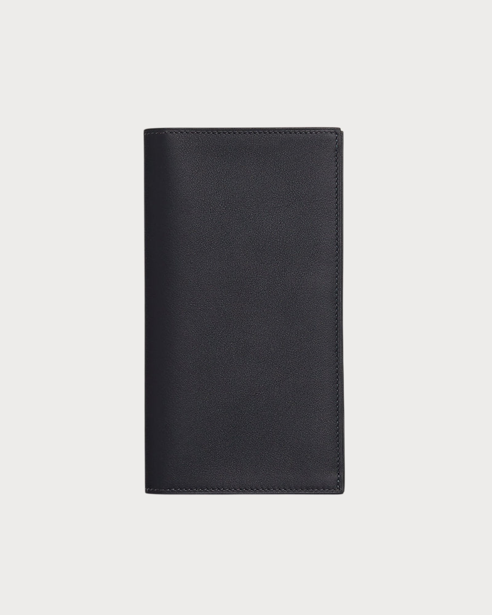 HERMES Men's Citizen Twill Long Wallet Swift Leather(Many