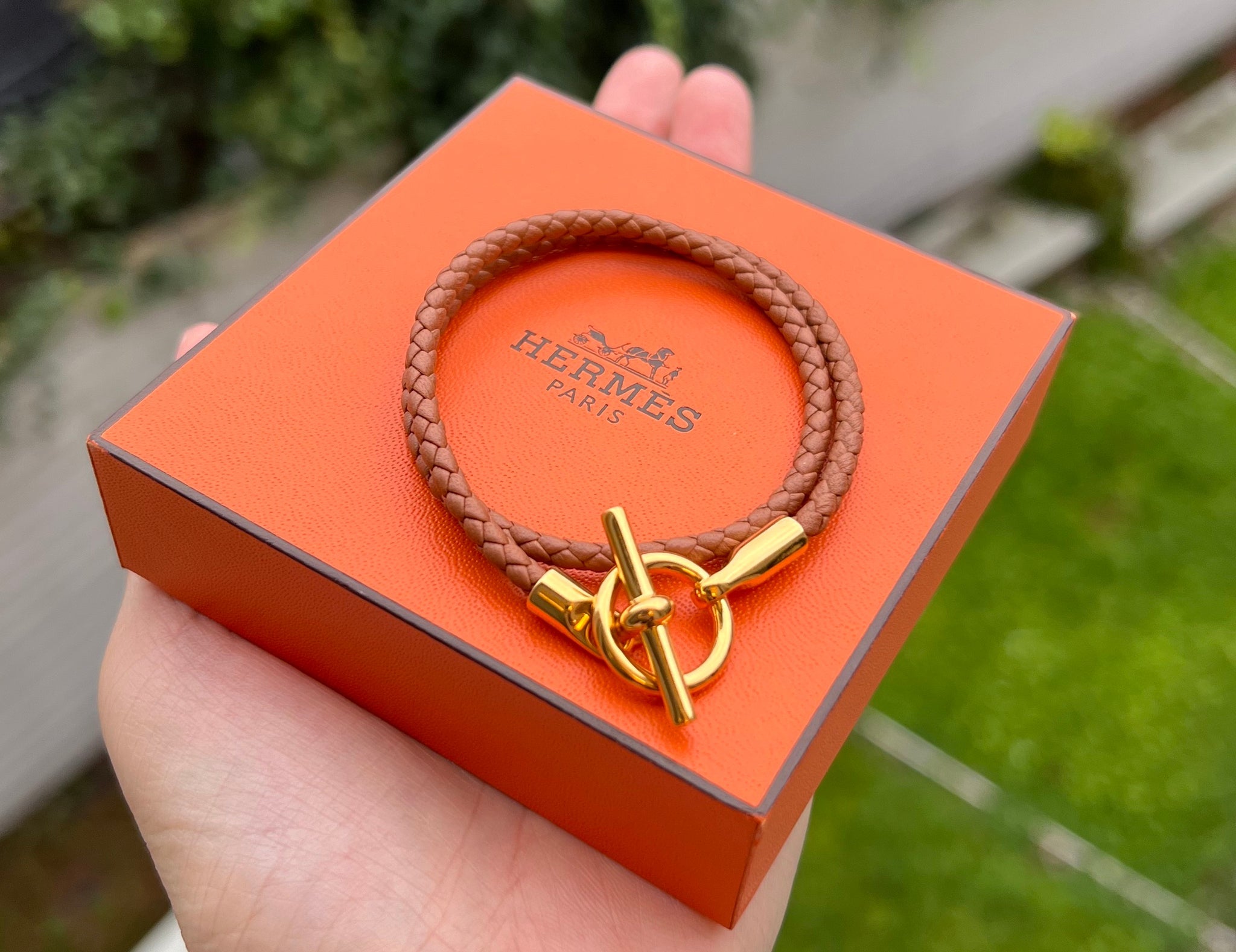 HERMES Double Tour Bracelet Swift Leather(Many) | LONDONKELLY